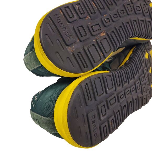 OREGON DUCKS Shoes Mens Size 11.5 Yellow Green REEBOK CROSSFIT Athletic Trainer main image 10